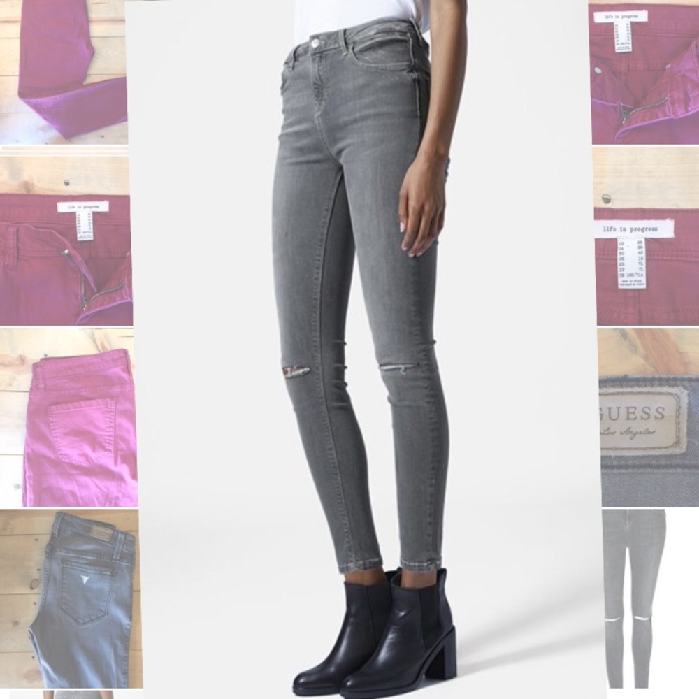 TOPSHOP Mojo Jamie skinny jeans